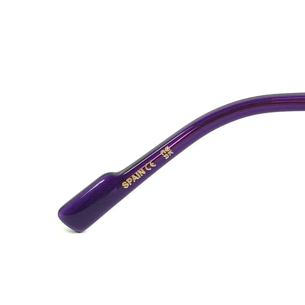 Etnia Barcelona Eyeglasses Frames SYKO PU Purple Aviator Full Rim 54-16-138